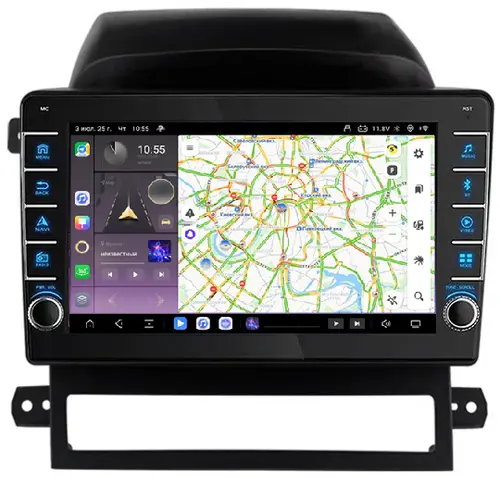 Магнитола для Chevrolet Captiva 2006-2011 - Kuberg OL-9290 (кнопки и крутилки) Android 13, Быстрая, CarPlay, 4G SIM-слот