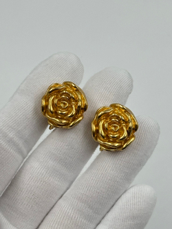 Клипсы Розы Kenzo