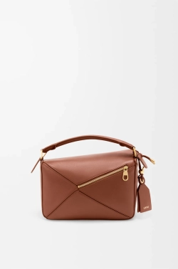 Loewe Маленькая сумка натуральной кожи, коричневый