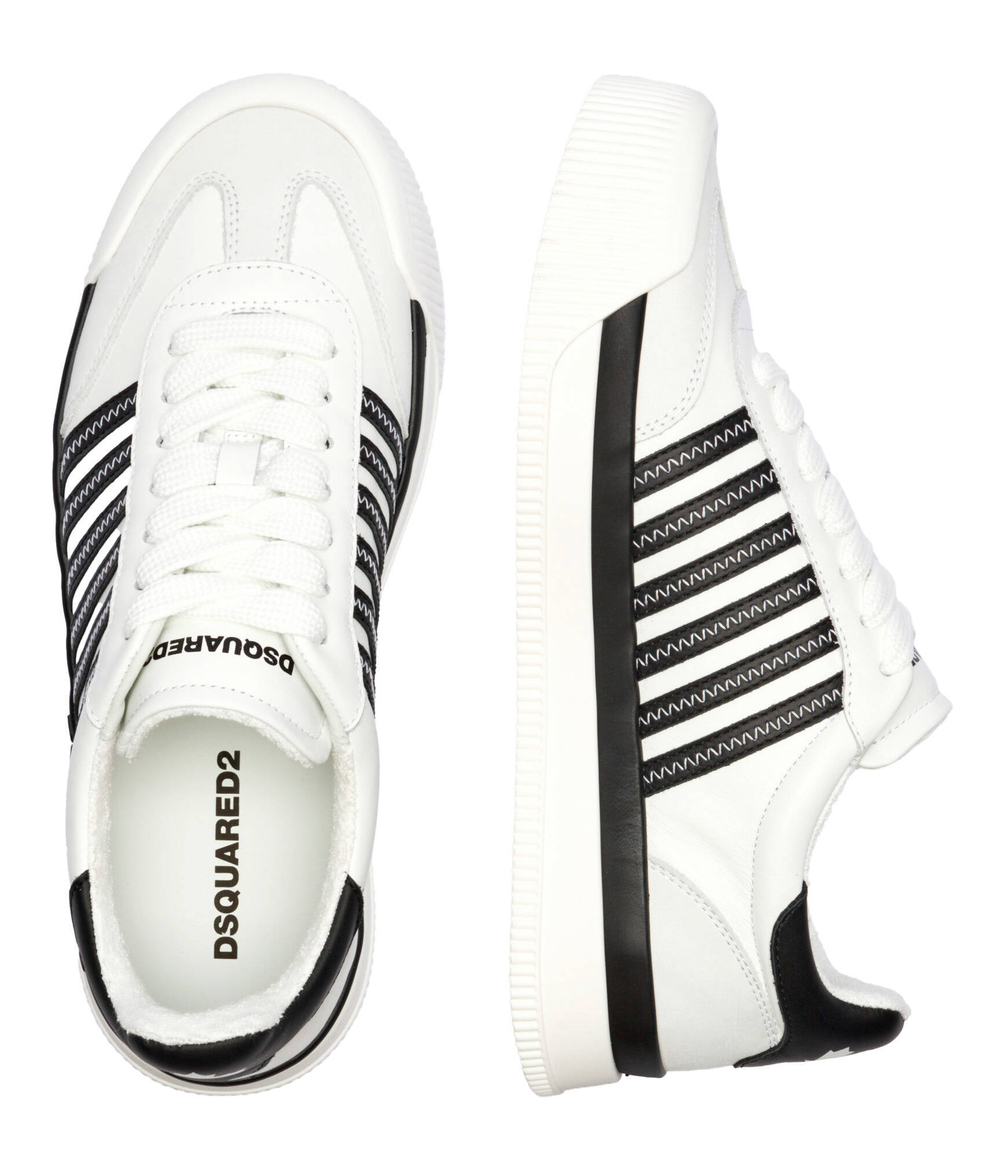 Кожаные кроссовки Dsquared2 - белый(SNM0342 11100001)