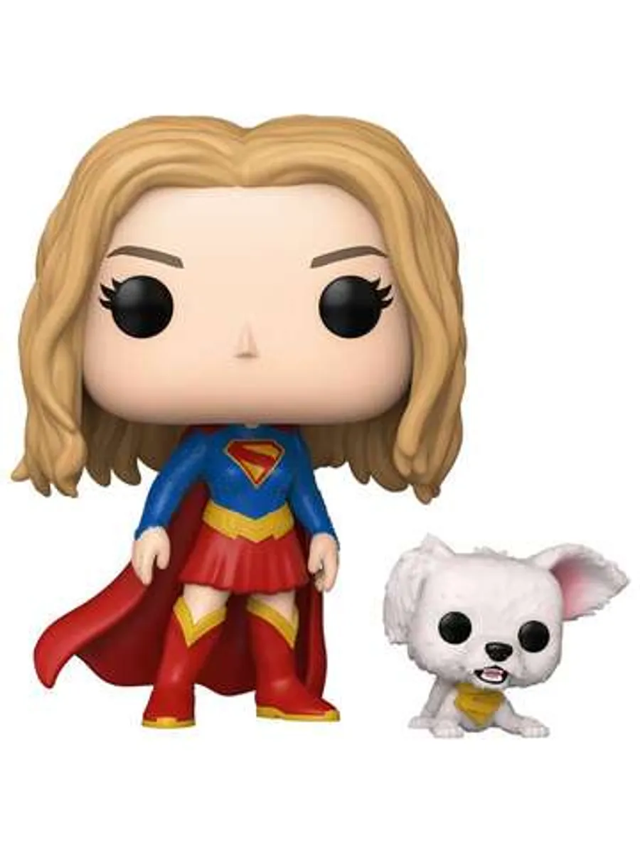 Funko POP! DC Supergirl: Supergirl with Puppy Krypto (633)
