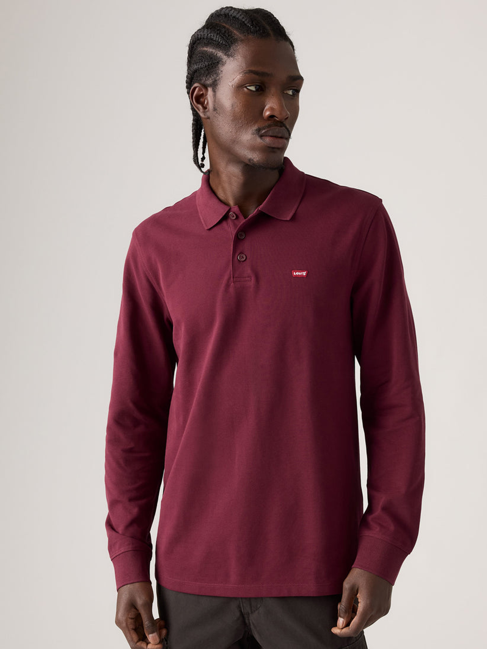 Поло с длинным рукавом мужское LEVI'S LS HM POLO