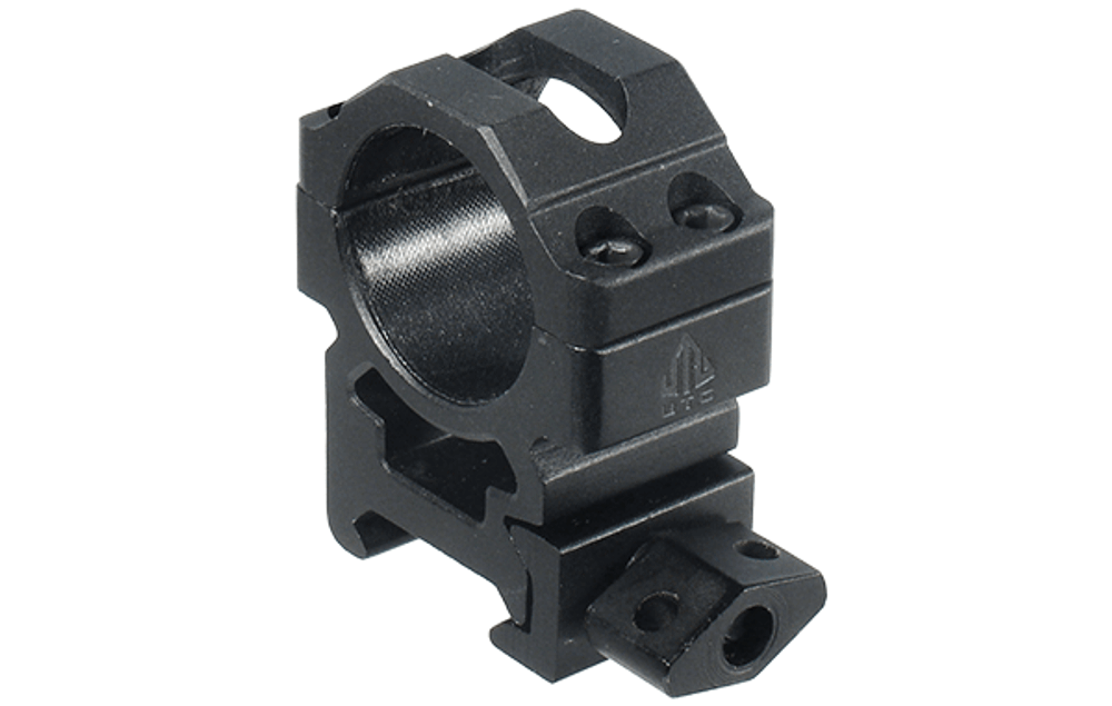 Кольца UTG Max Strength 25,4мм на Weaver, быстросъемные с винтовым зажимом, средние (h=15мм)