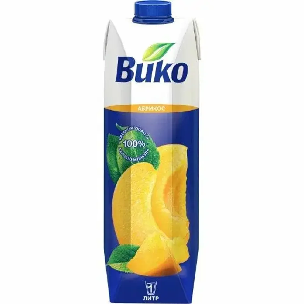 Сок Вико 1л абрикос