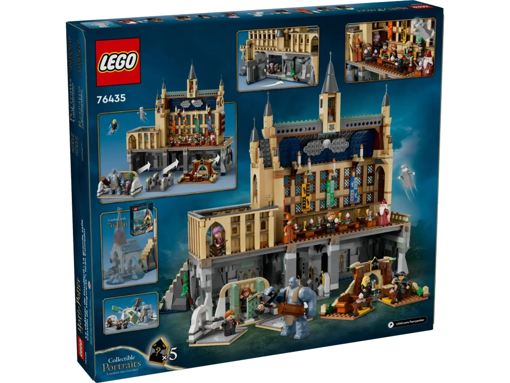 Конструктор LEGO Harry Potter 76435 Замок Хогвартс: Большой зал