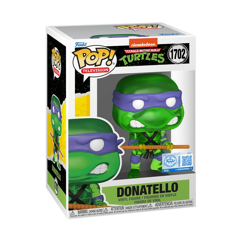 Funko POP! TMNT: Donatello (Translucent Green) (1702)