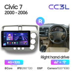 Teyes CC3L 9"для Honda Civic 2000-2005