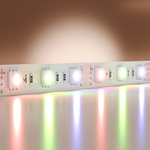 Светодиодная лента Базовая 12В 5050 14,4Вт/м Цветная (RGB) 5м IP20 201195. TM Maytoni