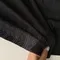 Рибана ажурная полоски, черная