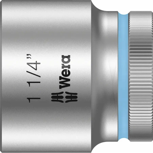Торцовая головка Zyklop 1 1/4" 1/2″ дюймовая WERA 05003635001