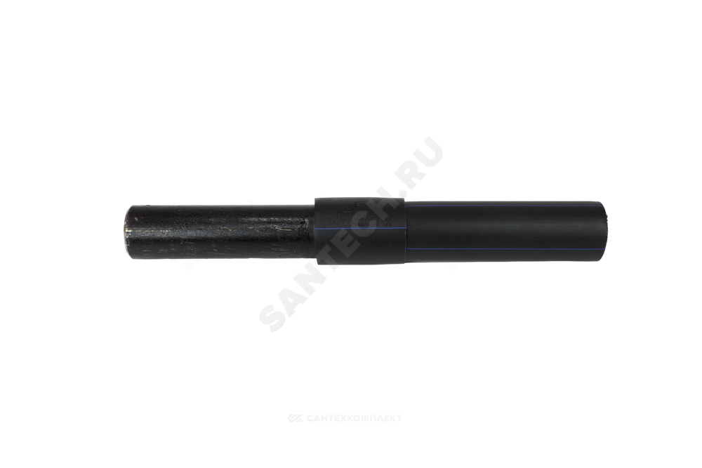 Переход ПЭ100-сталь неразъемный Дн 110х108 Ру10 SDR17
