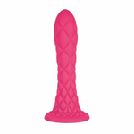 Розовый фаллоимитатор SILEXD Dreamy 7 - 18,5 см. (Цвет: розовый)
