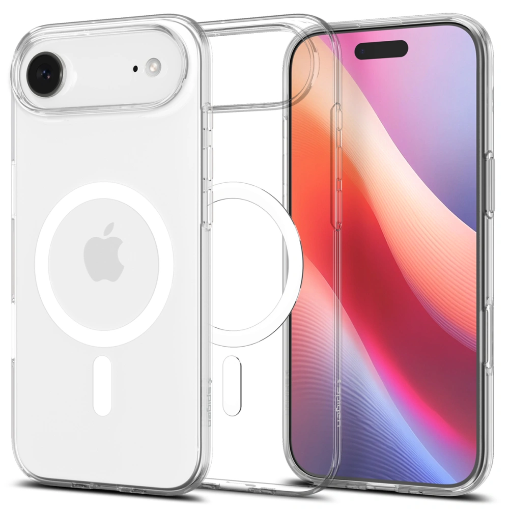 Чехол Spigen Liquid Crystal Mag с MagSafe для iPhone 17 Air Crystal Clear