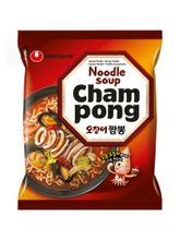 Лапша Nongshim Champong со вкусом морепродуктов 124 г x 5 шт