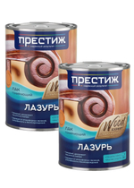 Набор Лак Лазурь, тик 0,9 л 2 шт