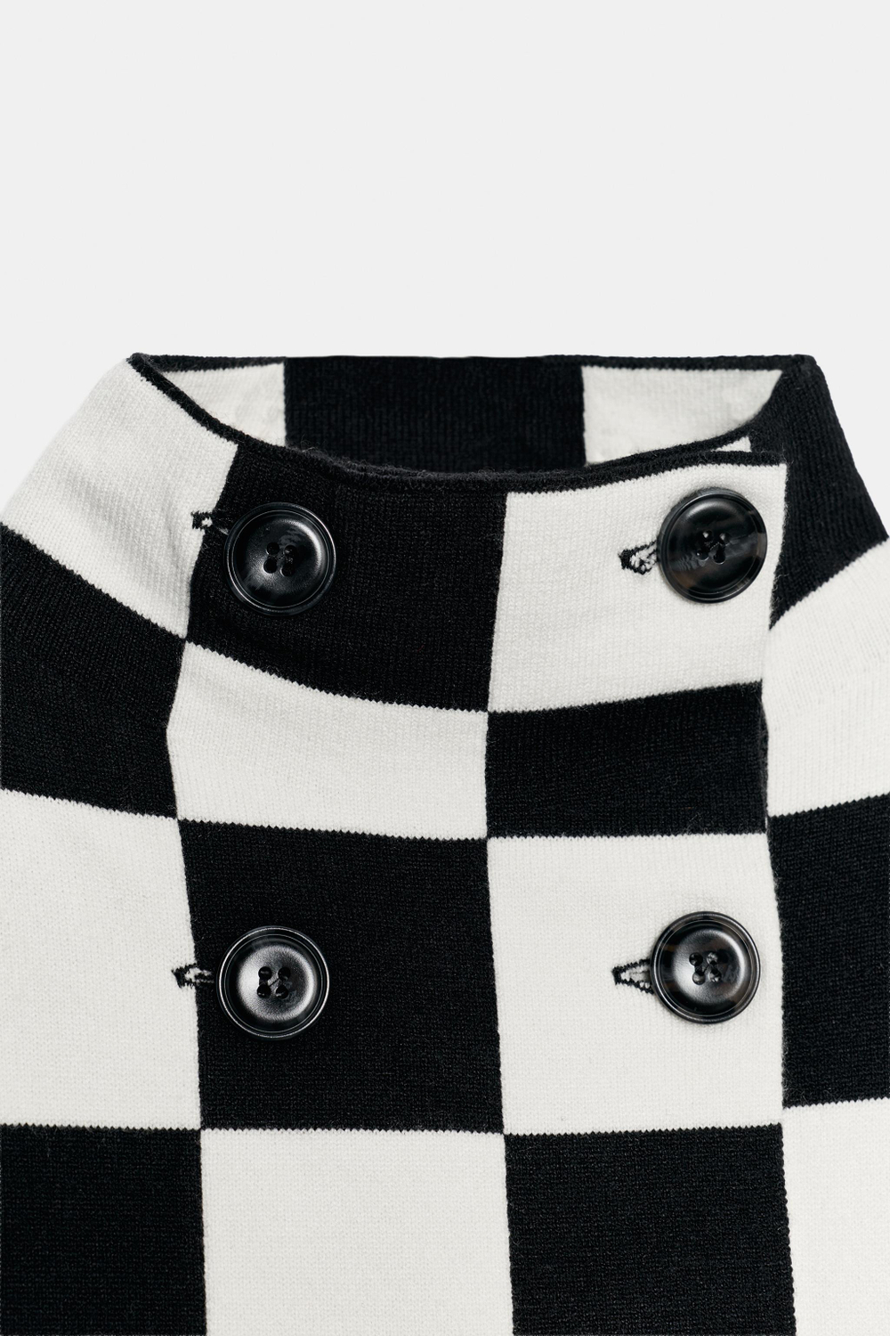 КАРДИГАН В КЛЕТКУ — ZARA