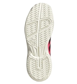 Детские кроссовки для падела Adidas Crazyquick K - solar turbo/core black/off white