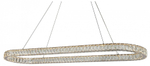 Подвесная люстра Newport 8580/140 C oval chrome