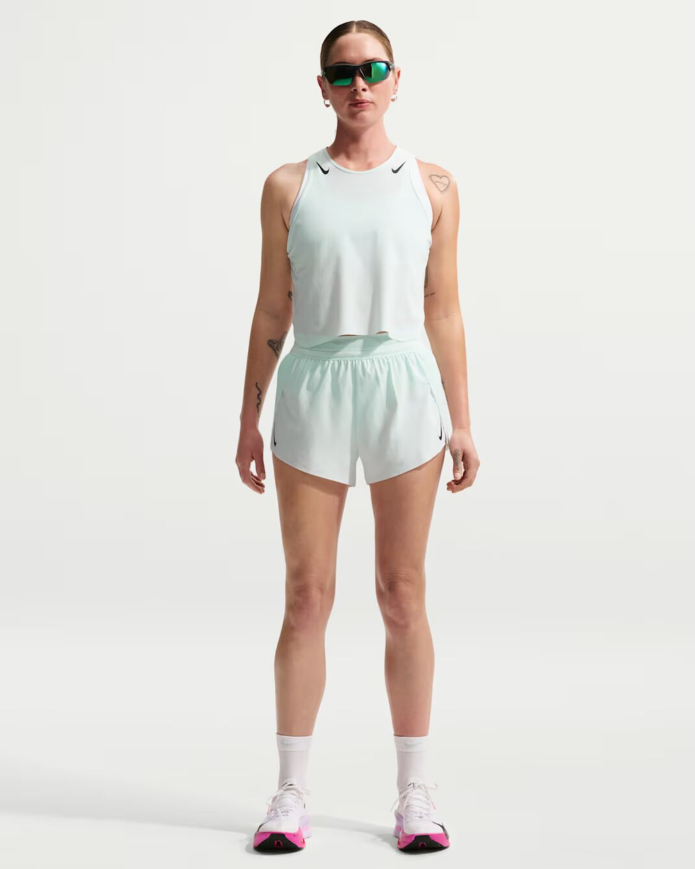 Nike AeroSwift Женские шорты для бега с подкладкой Dri-FIT ADV, стандартная посадка, длина 8 см - NIKE