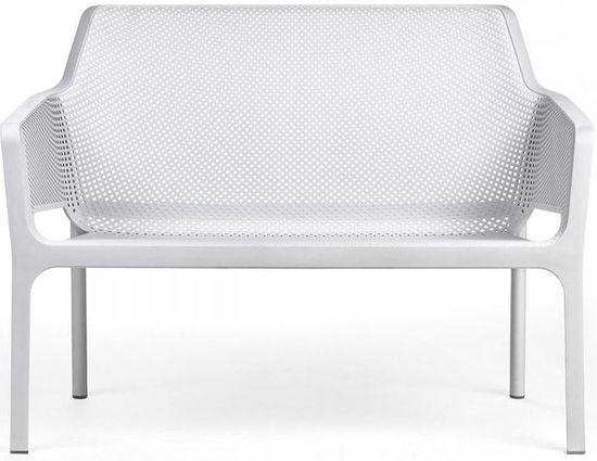 Диван пластиковый Net Bench Nardi цвет белый