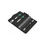 Набор с трещоткой 8006 SC 1 Zyklop Hybrid-, привод 1/2", метрический, 13 предметов WERA 05004090001