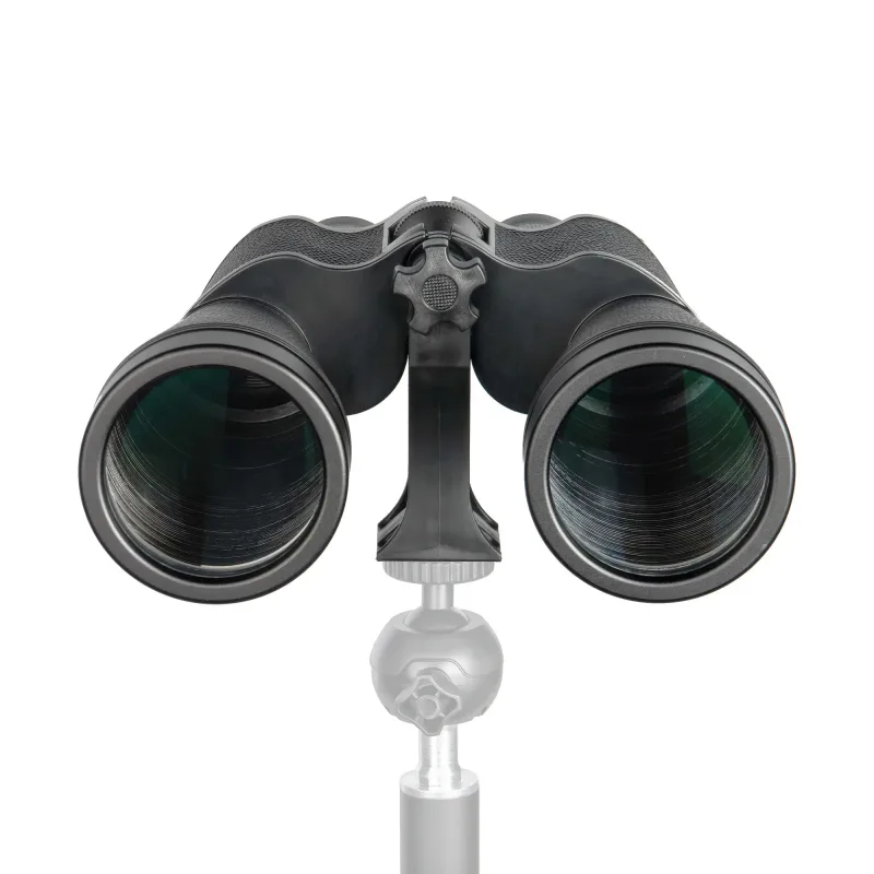 Бинокль Veber Classic PRO 15x60 VL установлен на штативе