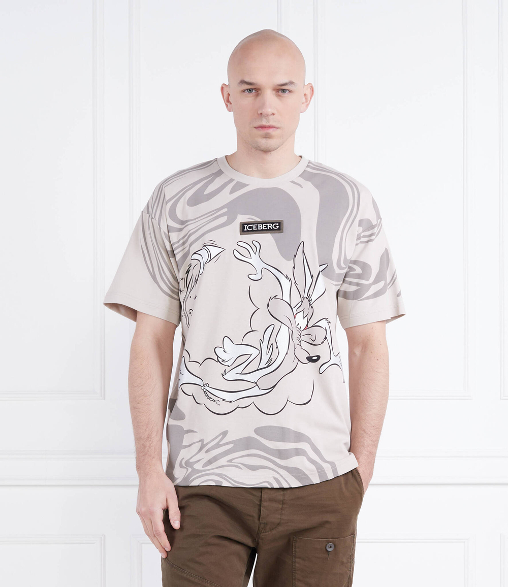 Футболка ICEBERG X LOONEY TUNES Iceberg - бежевый(232 I1P F074 6307)
