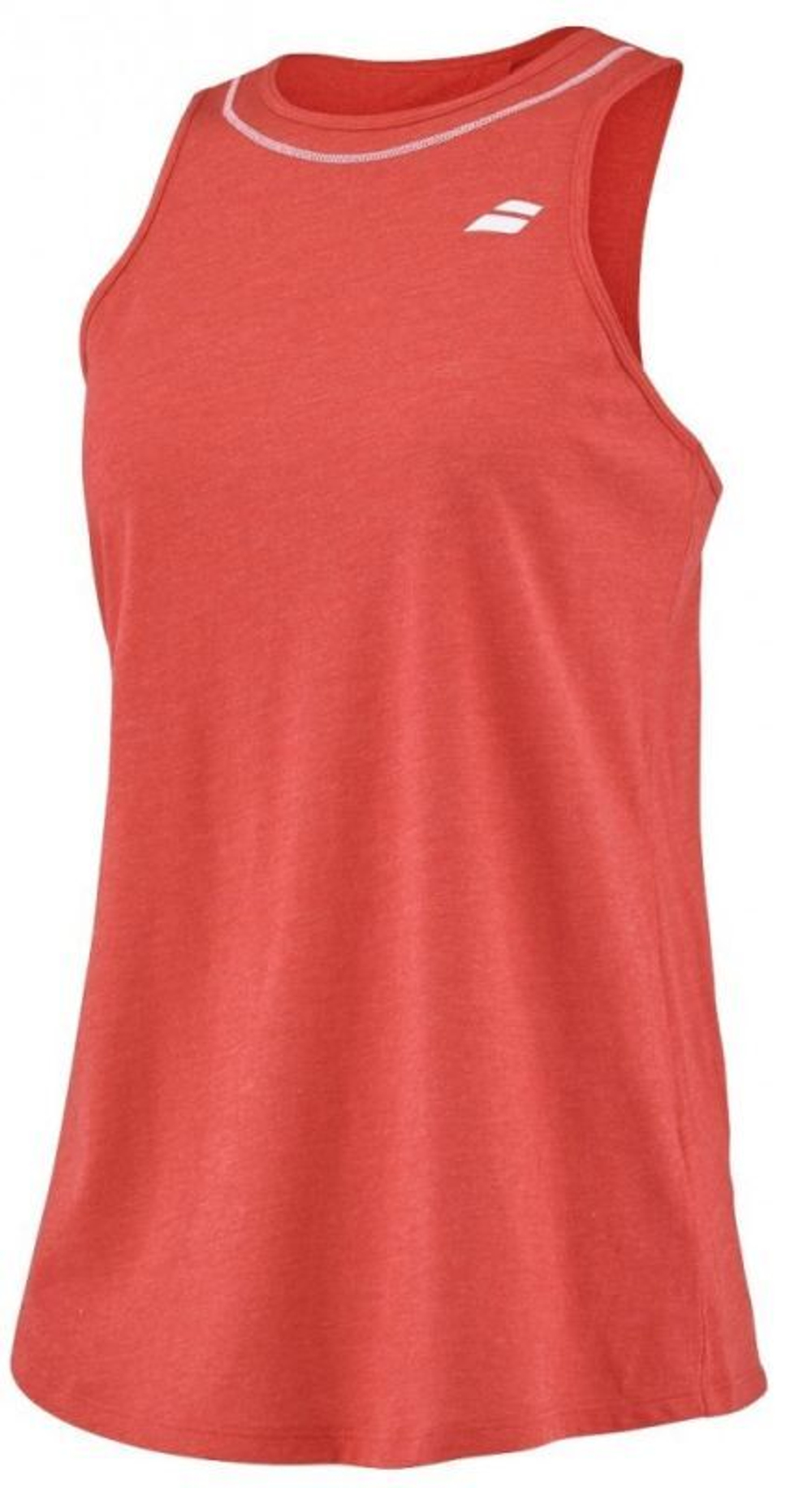 Топ теннисный Babolat Exercise Cotton Tank Women - poppy red heather