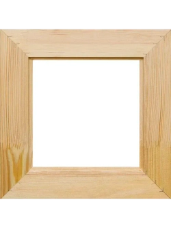 Деревянная рама 30x30 для картин на подрамнике сеч. 60x18