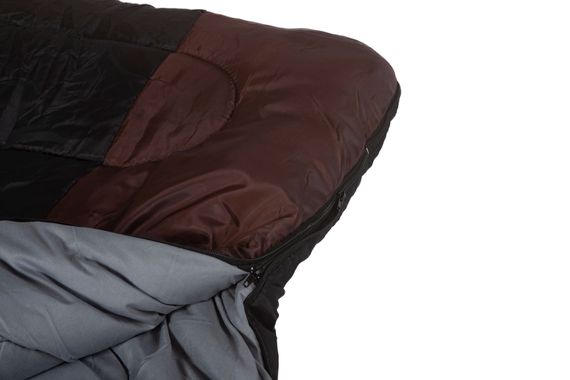Спальный мешок INDI Camper Extreme L-zip от -27 °C (одеяло с подголовником 195+35X90 см)
