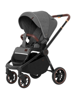 Коляска 3 в 1 Carrello Epica CRL-8511/1, Iron Grey / Черная рама (Темно-серый)