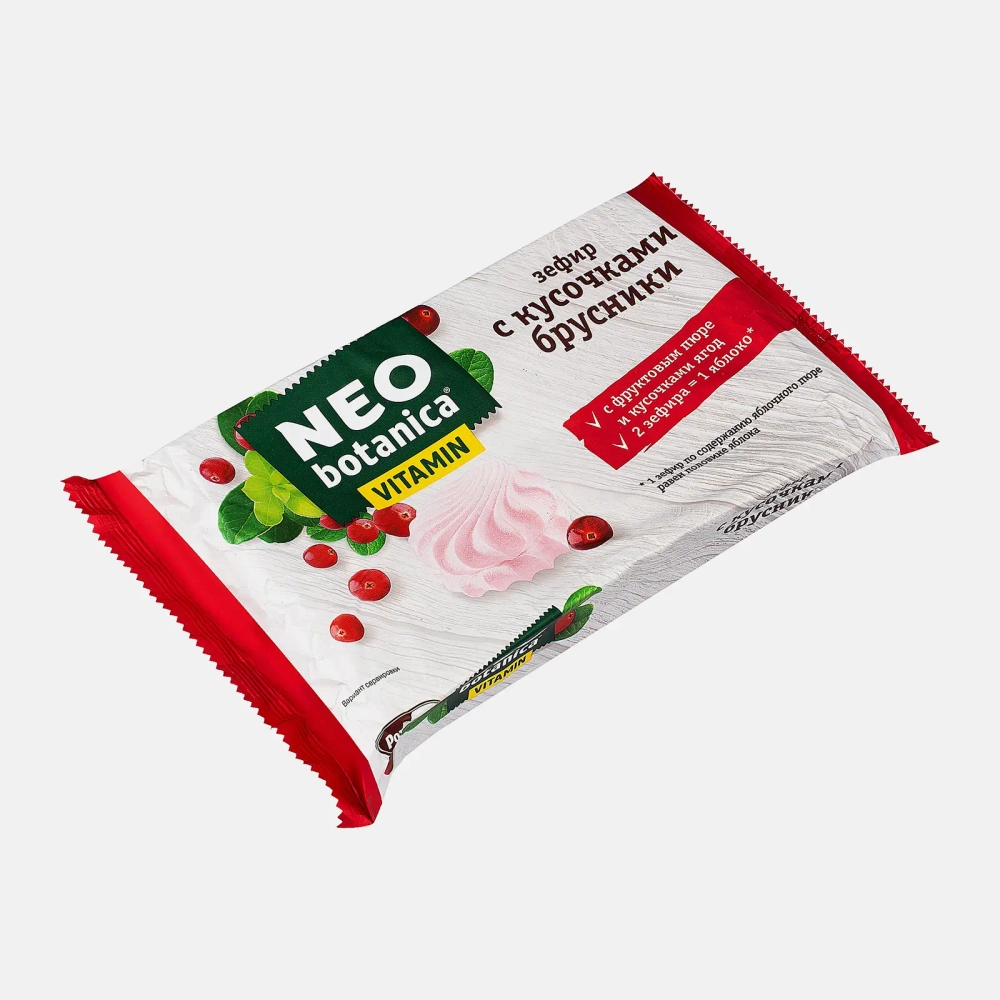 Зефир Neo Eco Botanica Vitamin брусничный 250г