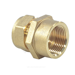 Муфта латунь 40Aх1 1/2" обжим/ВР STAHLMANN SSFL4011/2BEF