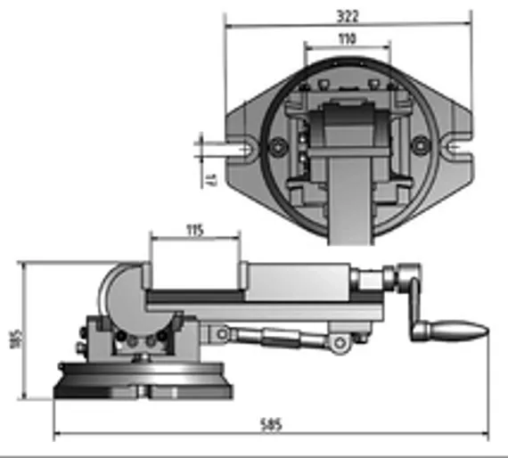 Фрезерный станок Optimum OPTImill MF 4V
