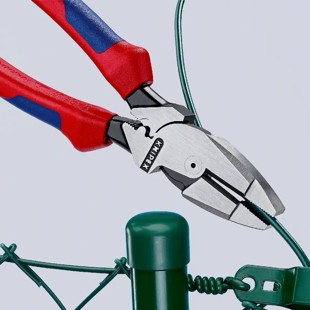 Плоскогубцы электромонтера черненые 240 мм Knipex 09 12 240