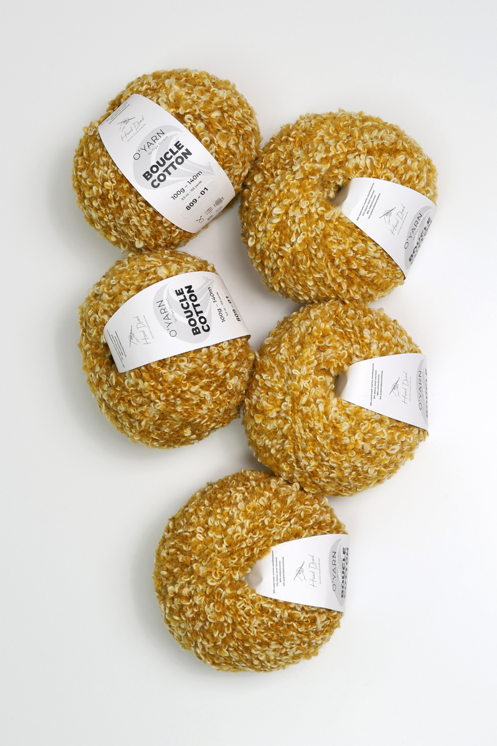Пряжа O'Yarn BOUCLE COTTON, 100г