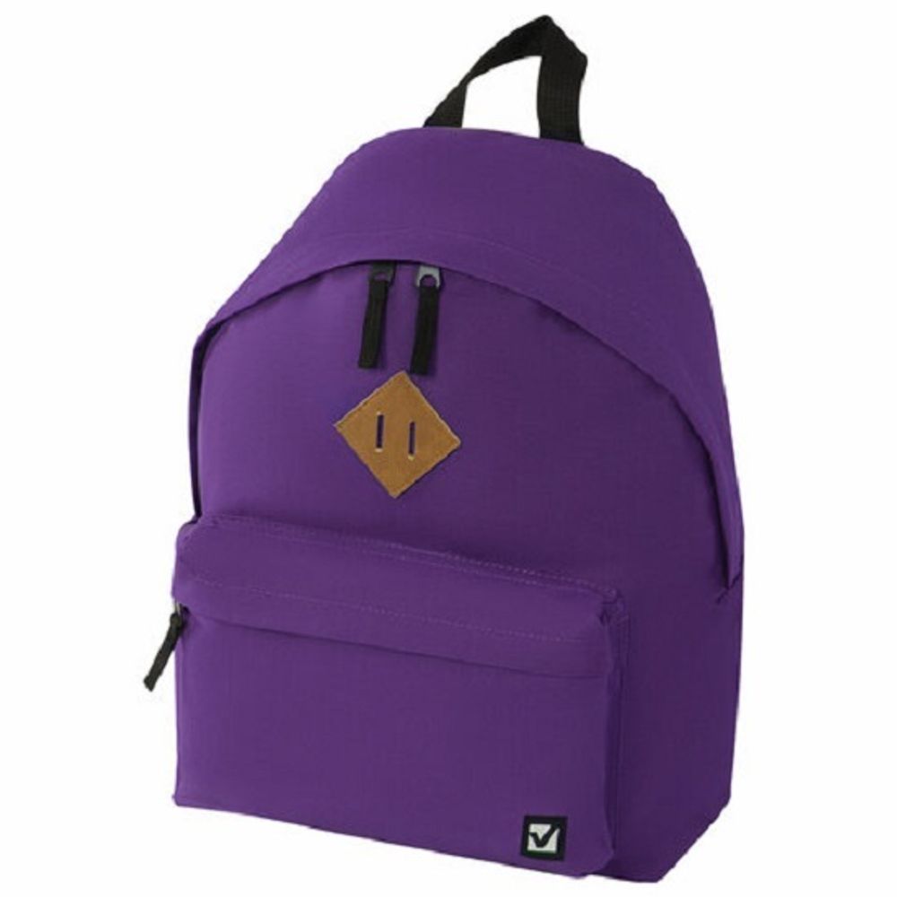 Рюкзак Brauberg B-HB1626 сити-формат, фиолетовый 41*32*14см 380гр., 1отд., с эргономичной спинкой