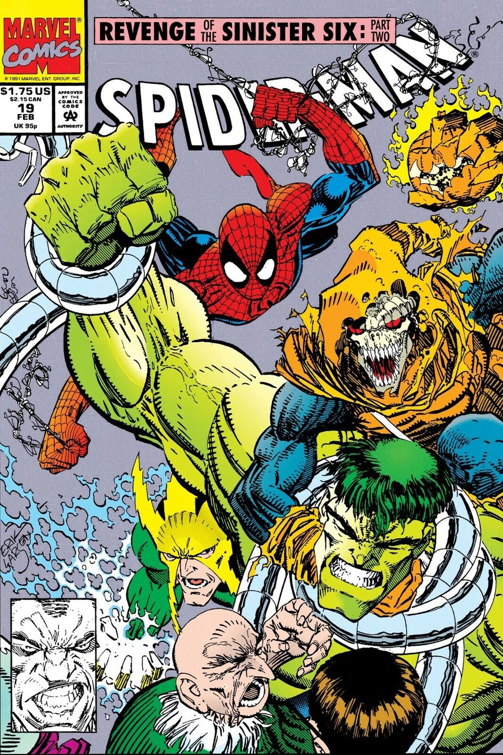 Комикс Spider-Man #18-23 Revenge of the sinister six parts 1-6