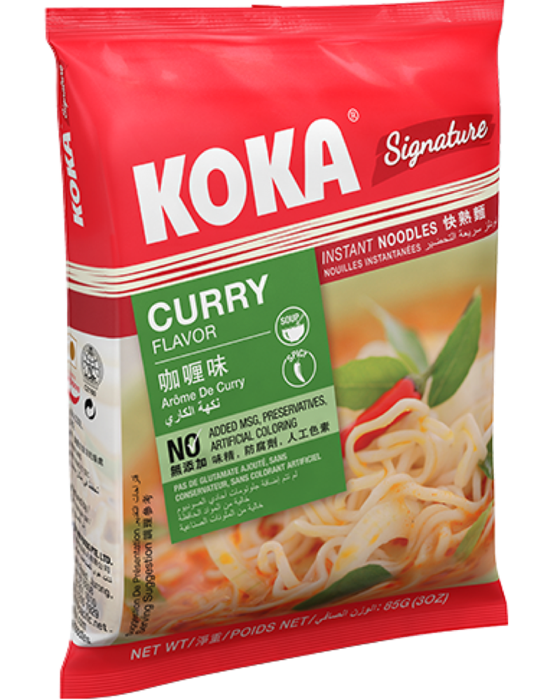 Лапша быстрого приготовления KOKA Signature Карри, 85 г