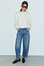 ДЖИНСЫ Z1975 BARREL С ВЫСОКОЙ ПОСАДКОЙ — ZARA
