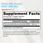Doctor's Best, NMN, 60 капсул с отсроченным высвобождением (200 мг в 1 капсуле)