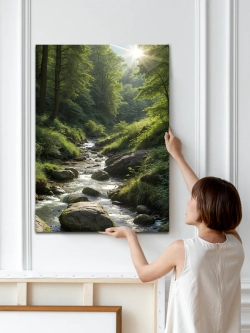 Картина Река времени на стену 50x70см 1шт.