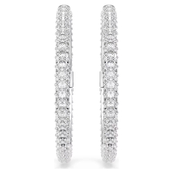 Серьги DEXTERA:PE HOOP WHI/RHS