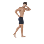 Черные удлиненные трусы-боксеры Classic Match Long Boxer (Размер: L) (Цвет: черный)