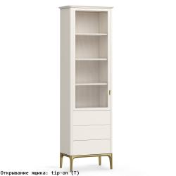 Шкаф книжный малый 3 ящика L Альтэ Pr129LD