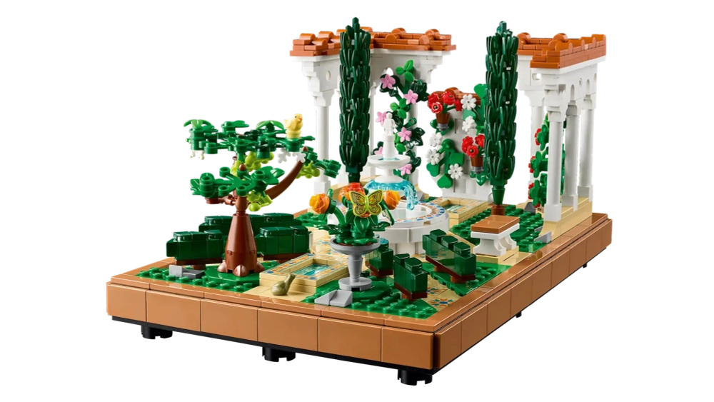 Конструктор LEGO Icons 10359 Сад с фонтаном