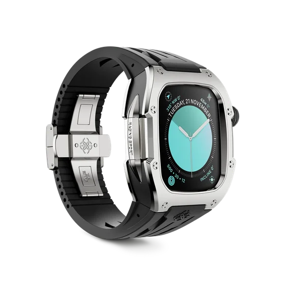 Корпус для Apple Watch RSTIII46 - Серебристый/Сталь