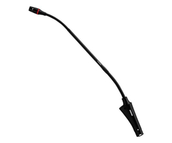 SHURE CVG12RS-B/C конденсаторный кардиоидный микрофон на гибком держателе с выключателем, преамп, световое кольцо, длина 30 см.