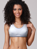 Спортивный топ Sports Bra из хлопка (Размер: XXL) (Цвет: белый)