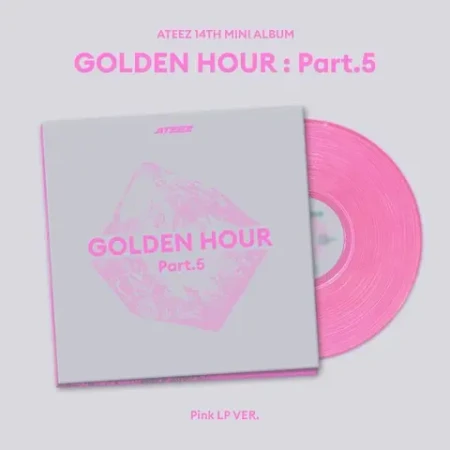 Винил ATEEZ - GOLDEN HOUR : Part.5 [Pink LP Ver.]